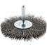 Wire Wheel Brush,0.0118" Dia.