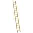 Straight Ladder,H 14 Ft.,