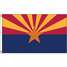 Arizona Flag,4x6 Ft,Nylon