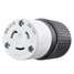 Locking Connector,Black/White,