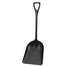 Hygienic Shovel,14 In. W,Black