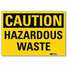 Safety Sign,Hazardous Waste,