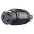 Locking Connector,Black,Nylon,