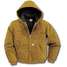 Hooded Jacket,Insulated,Brown,M