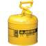 Type I Safety Can,2 Gal,Ylw