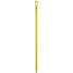 Broom Handle,Plastic,Yellow,51"