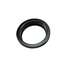 Round Grommet,Id 4 In.,Black