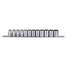 Socket Set,1/2",Metric,Chrome,