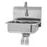 Hand Sink,13 In. H,Double Knee