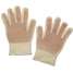 Heat Resist Gloves,White/Ylw/