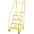 Tilt And Roll Ladder,5 Steps,