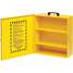 Lockout Station Cabinet Yellow