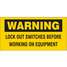 Safety Label,4-1/2" W,4-1/2" H,