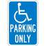 Ada Handicapped Parking Sign,