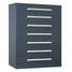 Mod Drawer Cab,59" H,7 Drawer,