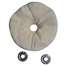 Buffing Wheel,Loose Sewn,8 In