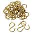 Hook,S Hook,1 3/4 In L,Brass,