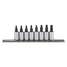 Socket Bit Set, Steel, Drsz 1/