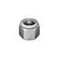 Lock Nut,2-12,GR 2,Steel,Plain