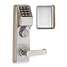 Electronic Lock,Brushed Chrome,