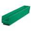 Shelf Bin,Green,Indstr Grd