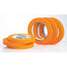 Label Tape,Paper,Orange,1/2",