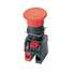 E-Stop Push Button,22mm,2NC,Red