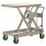 Scissor Lift Cart,1000 Lb.,SS,