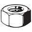 Hex Nut,7/8-9,GR C,Steel,Plain,