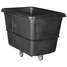 Cube Truck,Mdpe,Black,11.9 Cu.