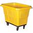 Cube Truck,Mdpe,Yellow,16.0 Cu.