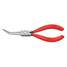 Bent Long Nose Plier,6-1/4" L,