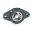 Flange Bearing,2-Bolt,Ball,1-7/