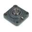 Flange Bearing,4-Bolt,Ball,1-1/