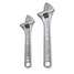 Adj. Wrench Set,Steel,Chrm,6-1/