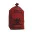 Biohazard Bags,3 Gal.,Red,