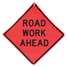 Road Work Ahead Traffic Sign,