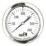 Pressure Gauge,0 To 400 PSI,2-