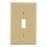 Toggle Switch Wall Plate,Ivory