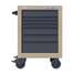 Roller Cabinet,Desert Tan,4-