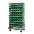 Mobile Louvered Floor Rack,