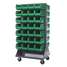 Mobile Louvered Floor Rack,