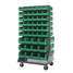 Mobile Louvered Floor Rack,