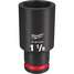 Deep Impact Socket,Steel,1 1/