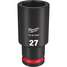 Deep Impact Socket,Steel,27 MM