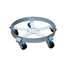 Drum Dolly,1100 Lb.,6-1/2 In H,