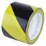 Floor Tape,Black/Yellow,3