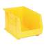 Hang And Stack Bin,Yellow,PP,