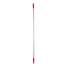 Broom Handle,Aluminum,Red,59"