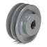 V-Belt Pulley,1-1/8"Fixed,4.